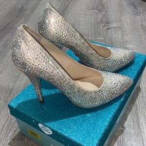 Sparkly heels